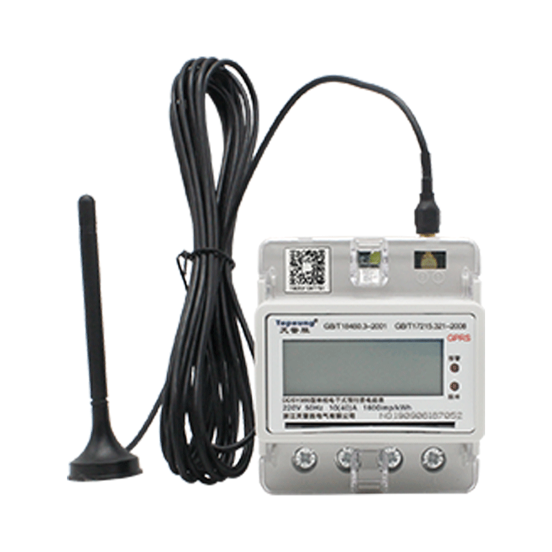 (4P)DDSY986单相导轨GPRS 无线远程单费率电表(扫码支付)